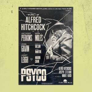 Psyco - Alfred Hitchcock - Fotobusta Poster Originale 1960 2