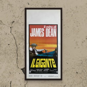 Il Gigante - Giant - Locandina Originale - 33x70 cm James Dean