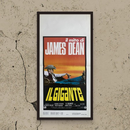 Il Gigante - Giant - Locandina Originale - 33x70 cm James Dean