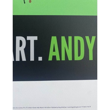 Poster Dollaro $1 1982 (Special Edition) Andy Warhol