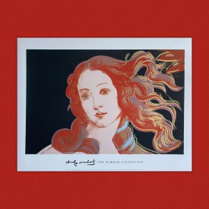 Poster Ufficiale Venere Di Botticelli By Andy Warhol 55x70 cm