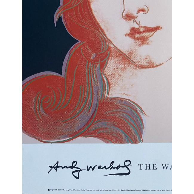 Poster Ufficiale Venere Di Botticelli By Andy Warhol 55x70 cm