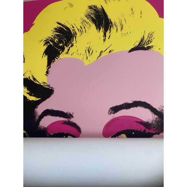 Poster Andy Warhol Marilyn Monroe Hot Pink Rosa Shocking