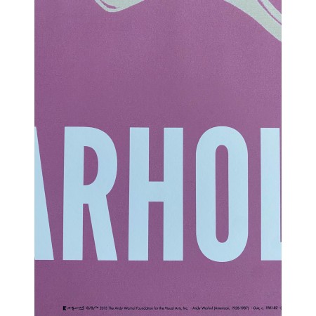 Poster da parete gigante  Andy Wharhol Guns Pop Art Pistola Rivoltella