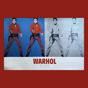 Poster Andy Warhol da collezione Elvis Presley I and II - Special Edition- Pop Art - Arte 122x81 CM