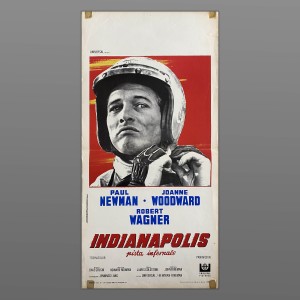 Indianapolis Pista Infernale - 1969 - Paul Newman - Locandina Cinematografica Originale Prima Edizione