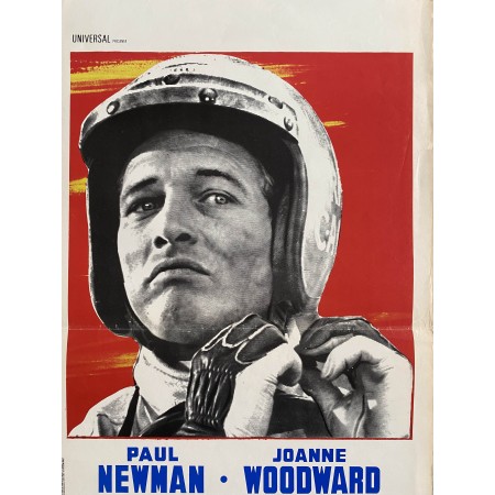 Indianapolis Pista Infernale - 1969 - Paul Newman - Locandina Cinematografica Originale Prima Edizione