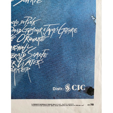 Grande Poster Cinematografico Pink Floyd The Wall Poster Manifesto2F Originale 1982