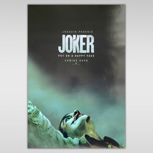 Official Film Poster Joker 2019 Joaquin Phoenix - 69x101 CM  Originale da collezione