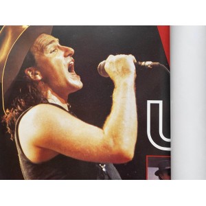 Poster Vintage U2 Bono Vox - Anni 90 - 98X66 CM 2