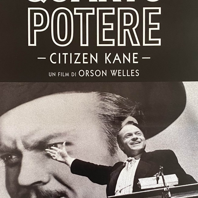 Film Poster Locandina Quarto Potere Citizen Kane - Orso Welles