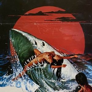 Locandina cinematografica originale Tintorera - Lo Squalo Che Uccide - 1977 2