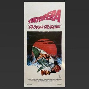 Locandina cinematografica originale Tintorera - Lo Squalo Che Uccide - 1977