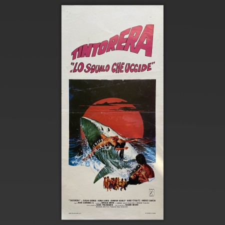 Locandina cinematografica originale Tintorera - Lo Squalo Che Uccide - 1977
