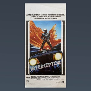 Locandina Originale Iterceptor - Mel Gibson - 1980 - Prima Edizione