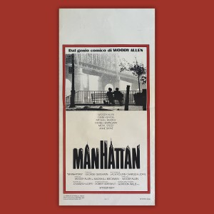 Poster Locandina cinematografica Manhattan - 1979 - Woody Allen
