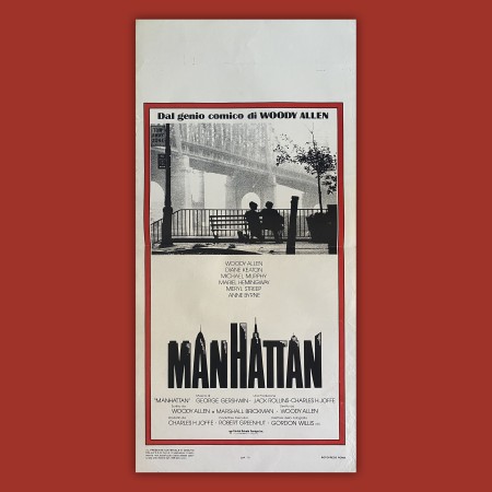 Poster Locandina cinematografica Manhattan - 1979 - Woody Allen