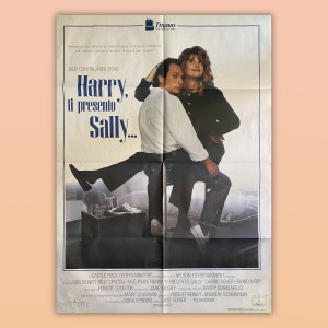 Poster Manifesto cinematografico Harry Ti Presento Sally - 1989 - 100X140 CM