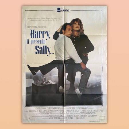 Poster Manifesto cinematografico Harry Ti Presento Sally - 1989 - 100X140 CM