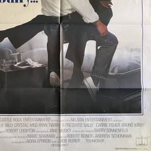 Poster Manifesto cinematografico Harry Ti Presento Sally - 1989 - 100X140 CM 2