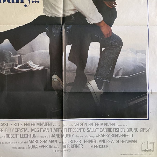 Poster Manifesto cinematografico Harry Ti Presento Sally - 1989 - 100X140 CM