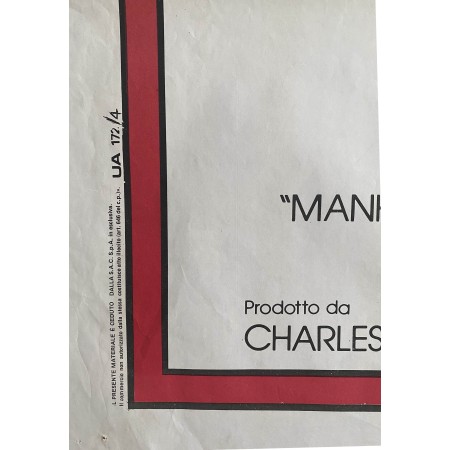 Poster Manifesto  cinematografico originale Manhattan - Woody Aallen - 1979