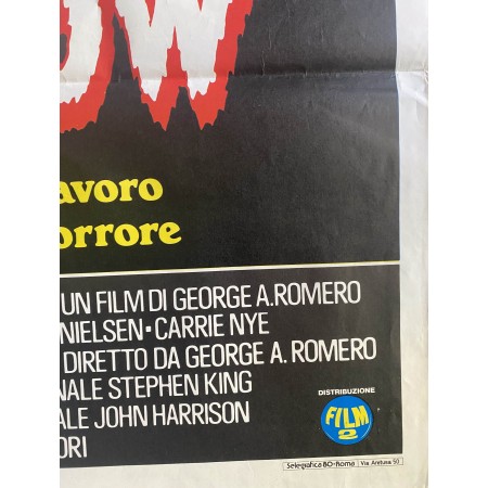 Poster Manifesto Originale Creepshow - George A. Romero - 1982
