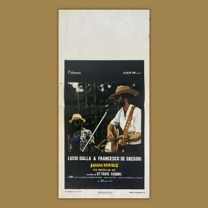 Locandina Originale Banana Republic - Lucio Dalla - Francesco De Gregori
