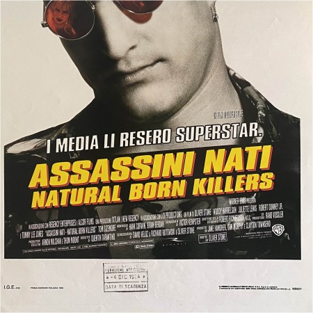 Locandina Cinematografica Natural Born Killers - Assassini Nati 1994