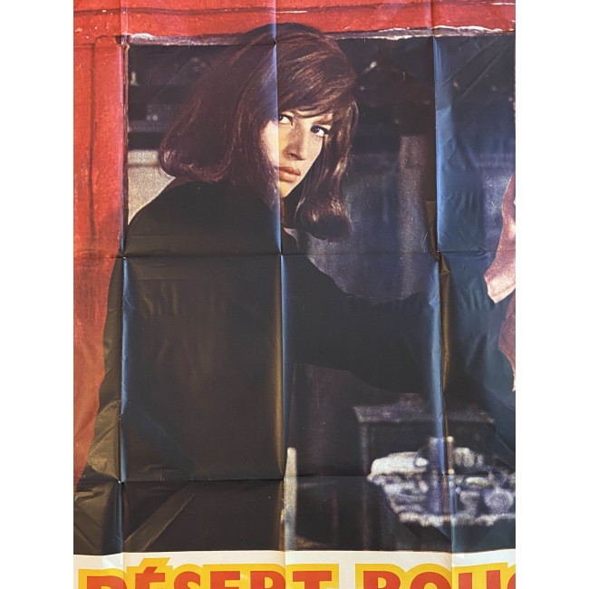 Manifesto Originale  Deserto Rosso Le Desert Rouge 1964 - 160X20 CM