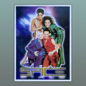 Poster Spice Girl - 1995 - Melanie Chisholm, Geri Halliwell, Victoria Adams