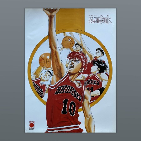 Poster Vintage Slam Dunk - Manga - Anni 90