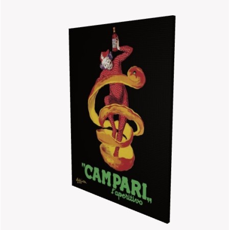 Quadro In Tela Fotoquadro Campari Capiello 80X60X2 CM