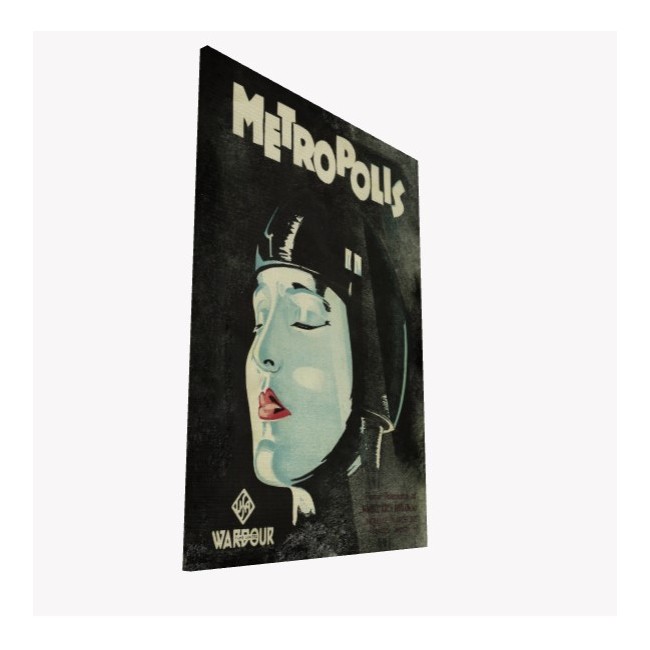 Stampa su tela Metropolis  Fritz Lang Fotoquadro Canvas