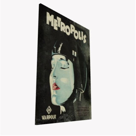 Stampa su tela Metropolis  Fritz Lang Fotoquadro Canvas