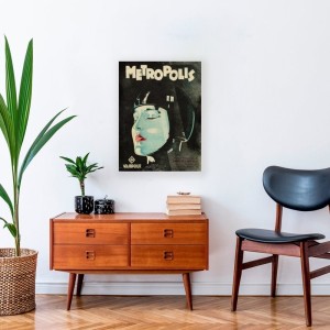 Stampa su tela Metropolis  Fritz Lang Fotoquadro Canvas