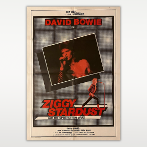 Film Poster Ziggy Sturdust David Bowie - 1979 - Manifesto - 100X140 CM 2
