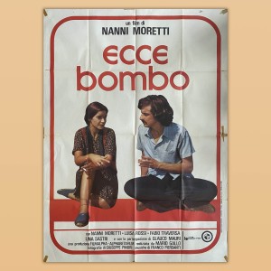 Manifesto cinematografico originale  Ecce Bombo - Nanni Moretti - 1978 - 100X140 CM