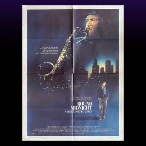 Film Poster A Round  Midnight A Mezzanotte Circa 1986 Manifesto Originale