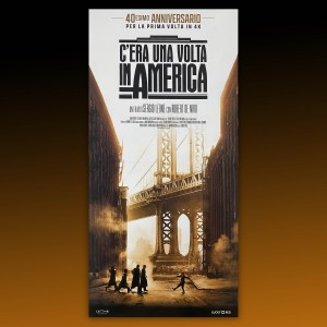 Film poster locandina cinematografica C'era Una Volta In America - Sergio Leone