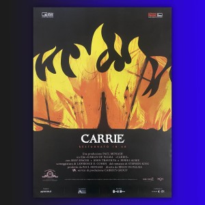 Film Poster Carrie - Brian De Palma - 70X100 CM