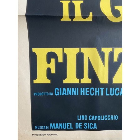 Manifesto Il Giardino Dei Finzi Contini - Vittorio De Sica