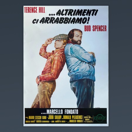 Film Poster Altrimenti Ci Arrabbiamo 70x100 CM