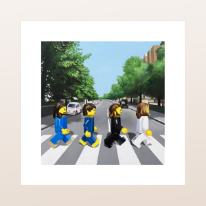 Poster Firmato STEFANO BOLCATO Brick Road Poster The Beatles