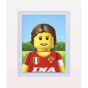 Stampa Fine Art Stefano Bolcato  Totti - Poster Tiratura Limitata