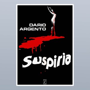 Original Posters Locandina Suspiria Dario Argento 33x70 CM