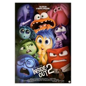 Film poster Inside Out 2 - 70x100 CM Disney Pixar