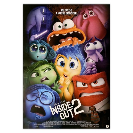 Film poster Inside Out 2 - 70x100 CM Disney Pixar