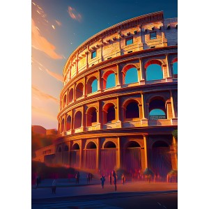 copy of Poster Colosseo Roma Italia