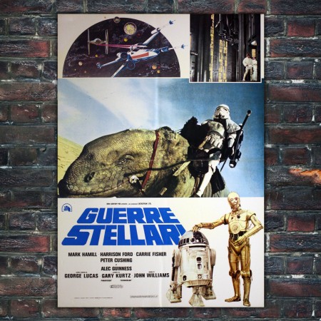 Original Movie Poster Star Wars - Guerre Stellari - Size:70x100